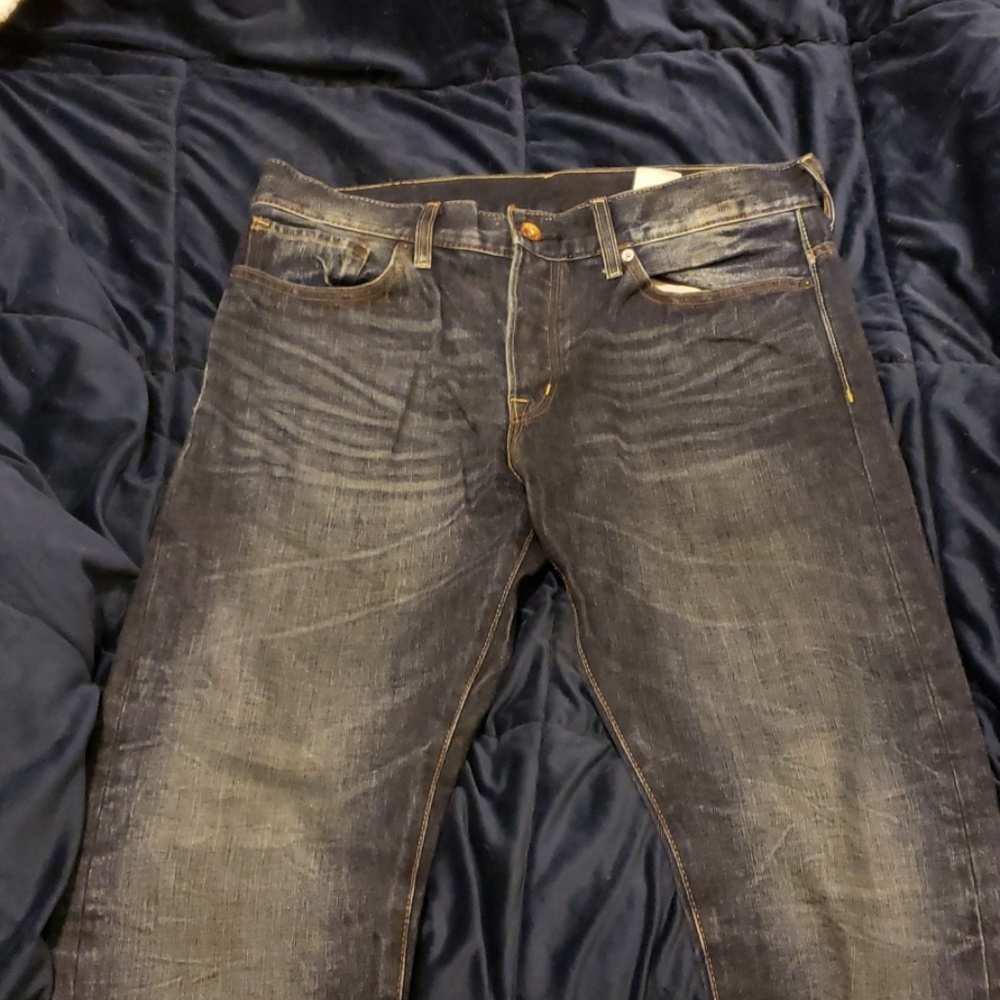 &denim dark jeans